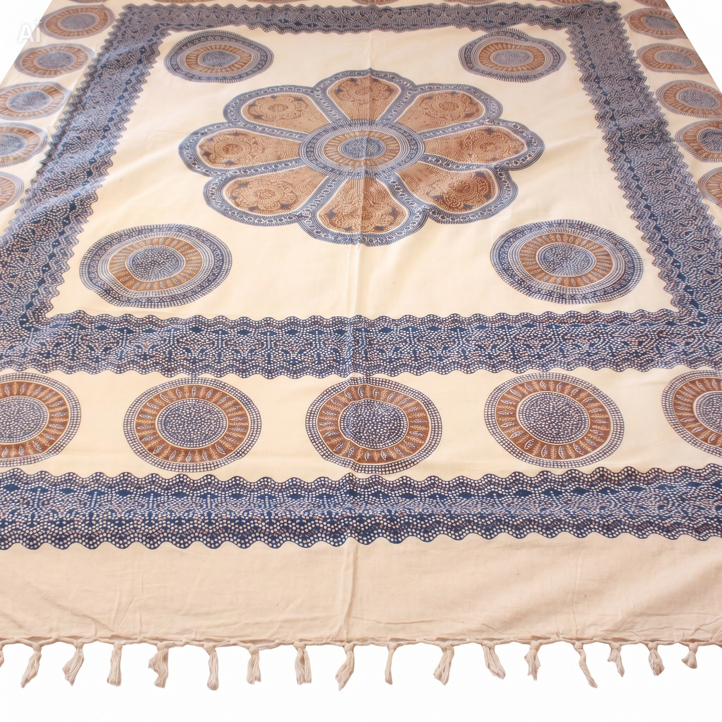 Toalla Manta Multiusos Mandala Circulos 210x 240