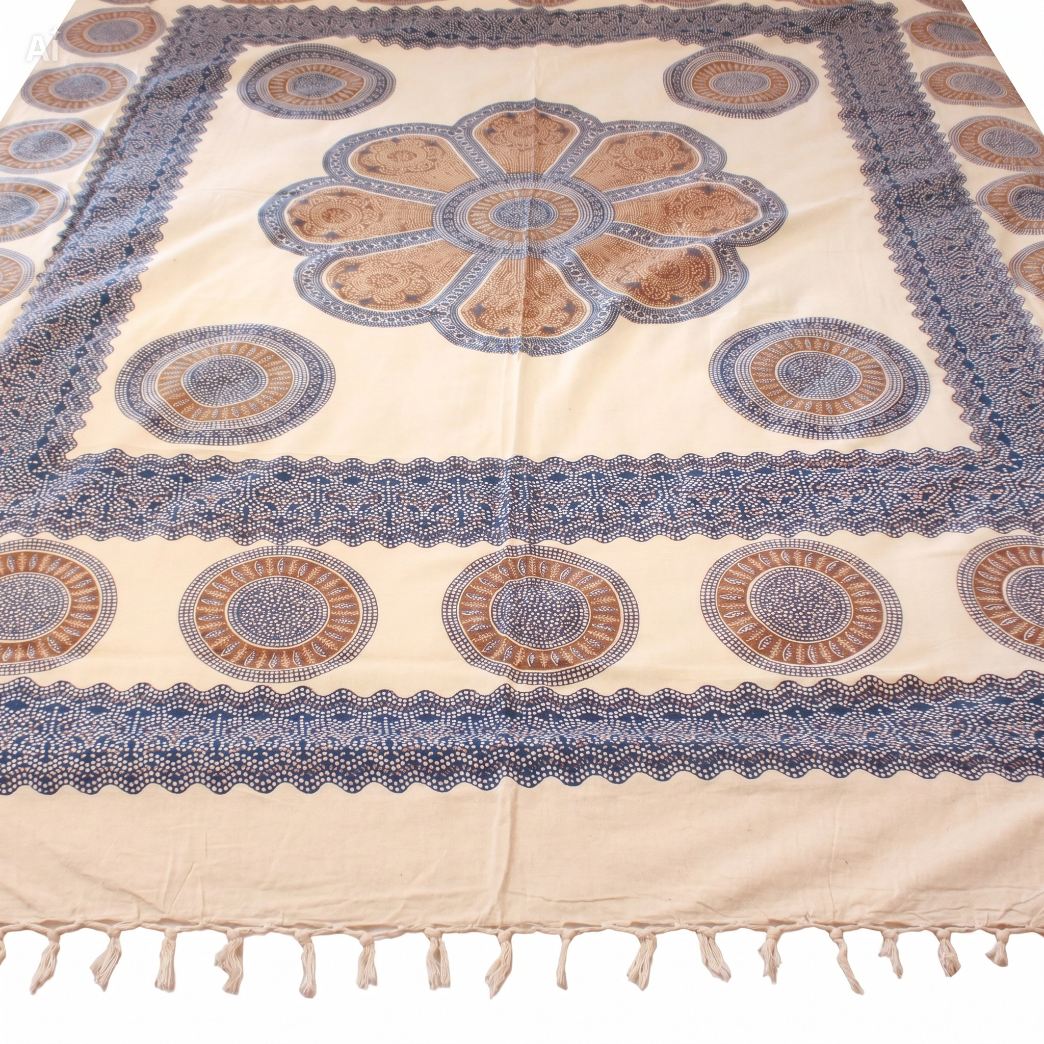 Toalla Manta Multiusos Mandala Circulos 210x 240