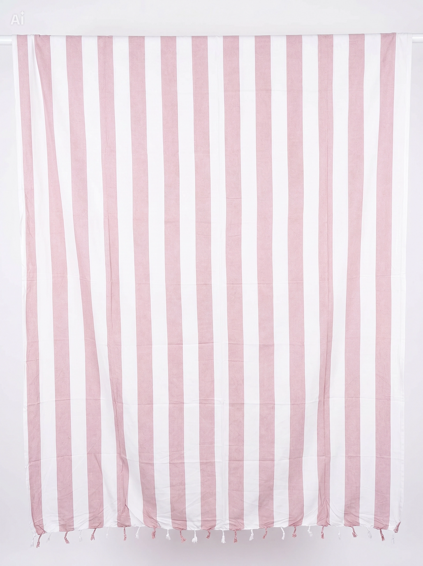 Toalla Manta Rayas Rosa 2,10x2,40