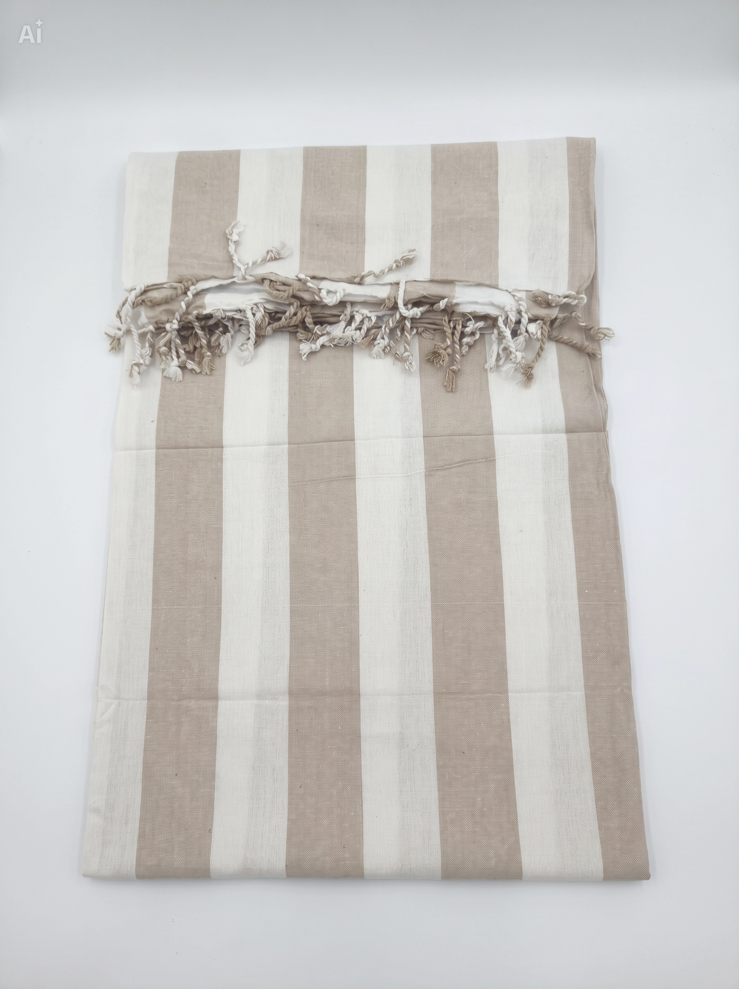 Toalla Manta Multiusos Rayas Beige 2,10x2,40