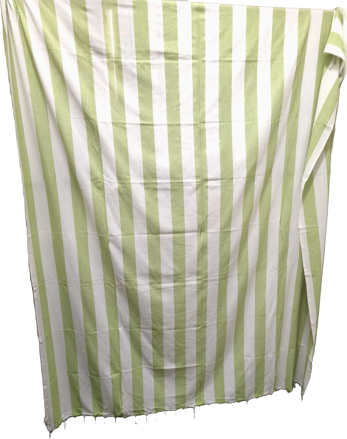 Toalla Manta Multiusos Rayas Verde Pistacho 2.10x2.40