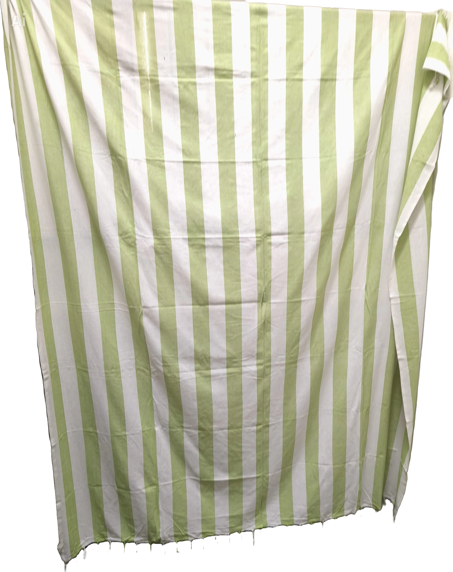 Toalla Manta Multiusos Rayas Verde Pistacho 2.10x2.40