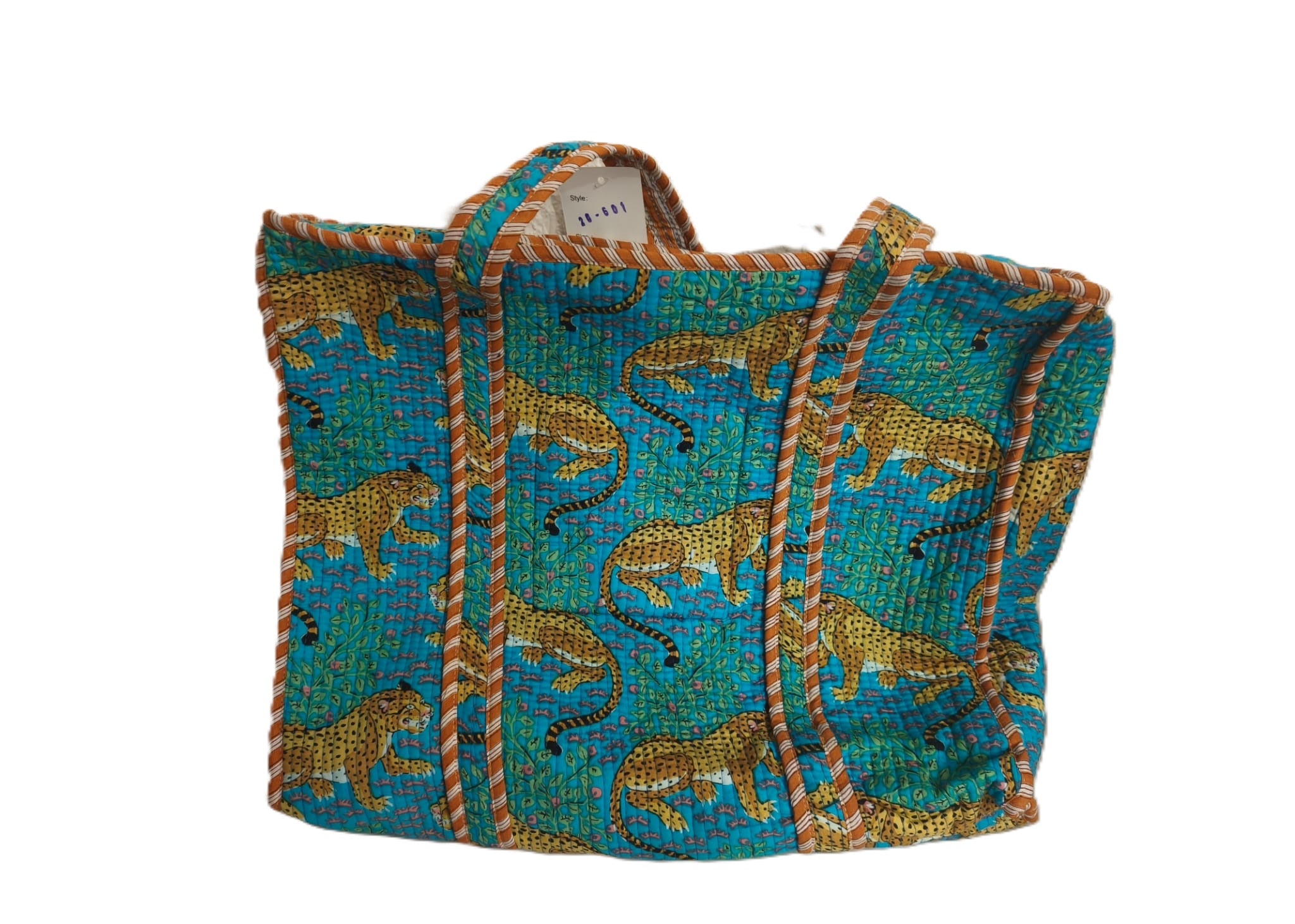 Bolso Tote Acolchado Tigres (44x44 cm)