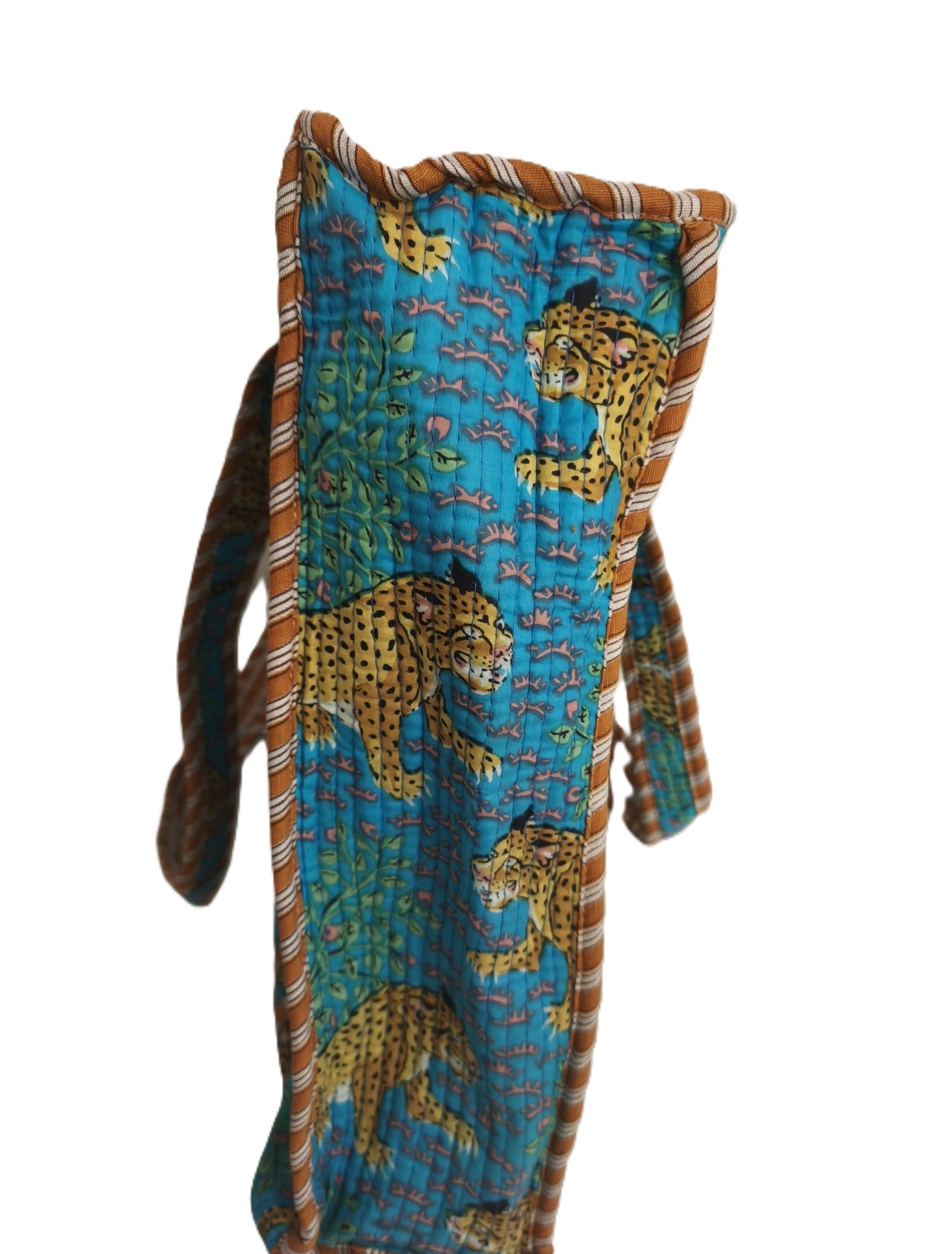 Bolso Tote Acolchado Tigres (44x44 cm)