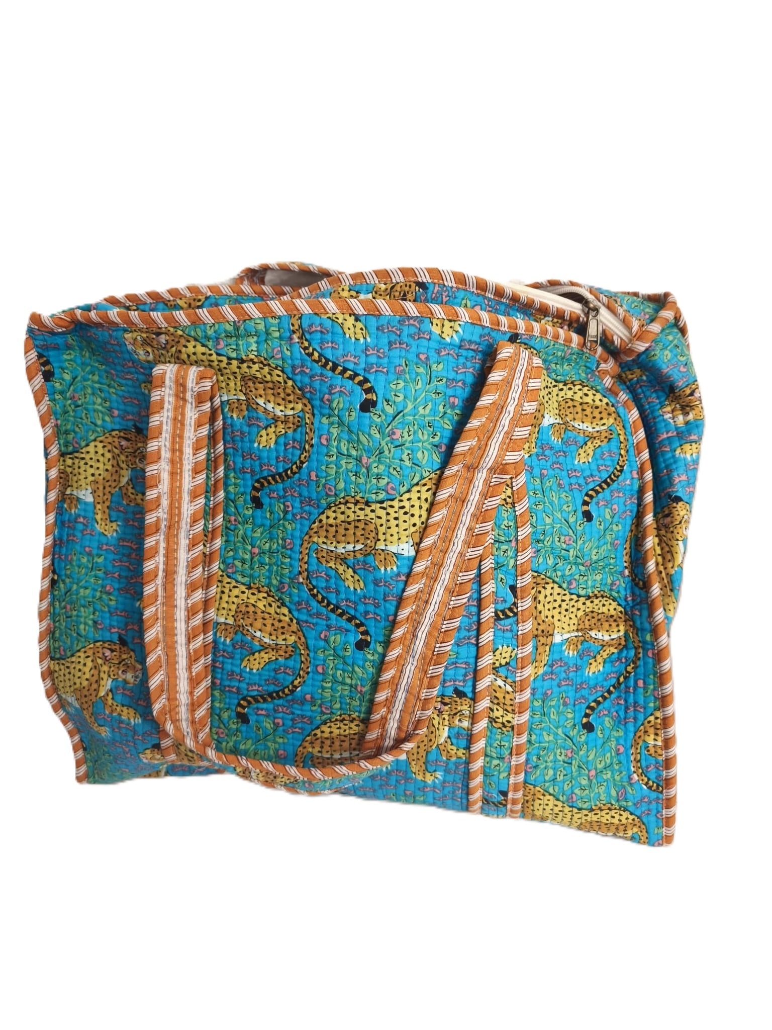Bolso Tote Acolchado Tigres (44x44 cm)