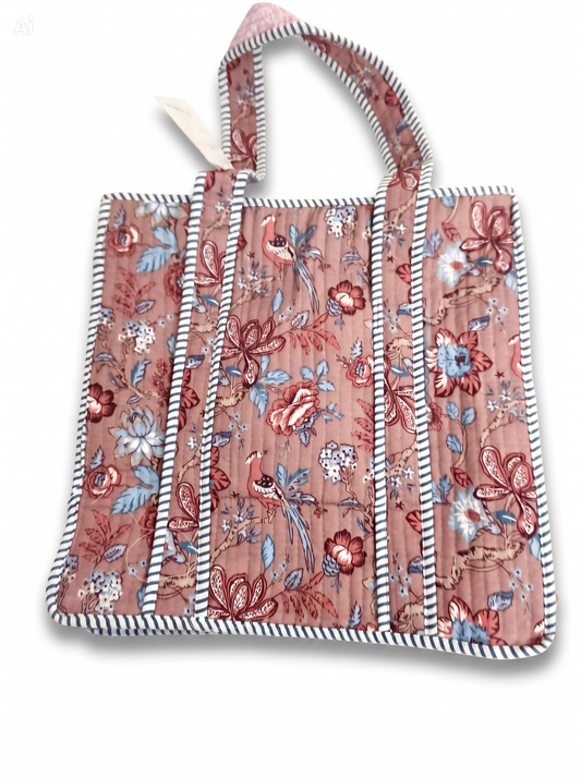 Bolso Acolchado Con Cremallera 35x35