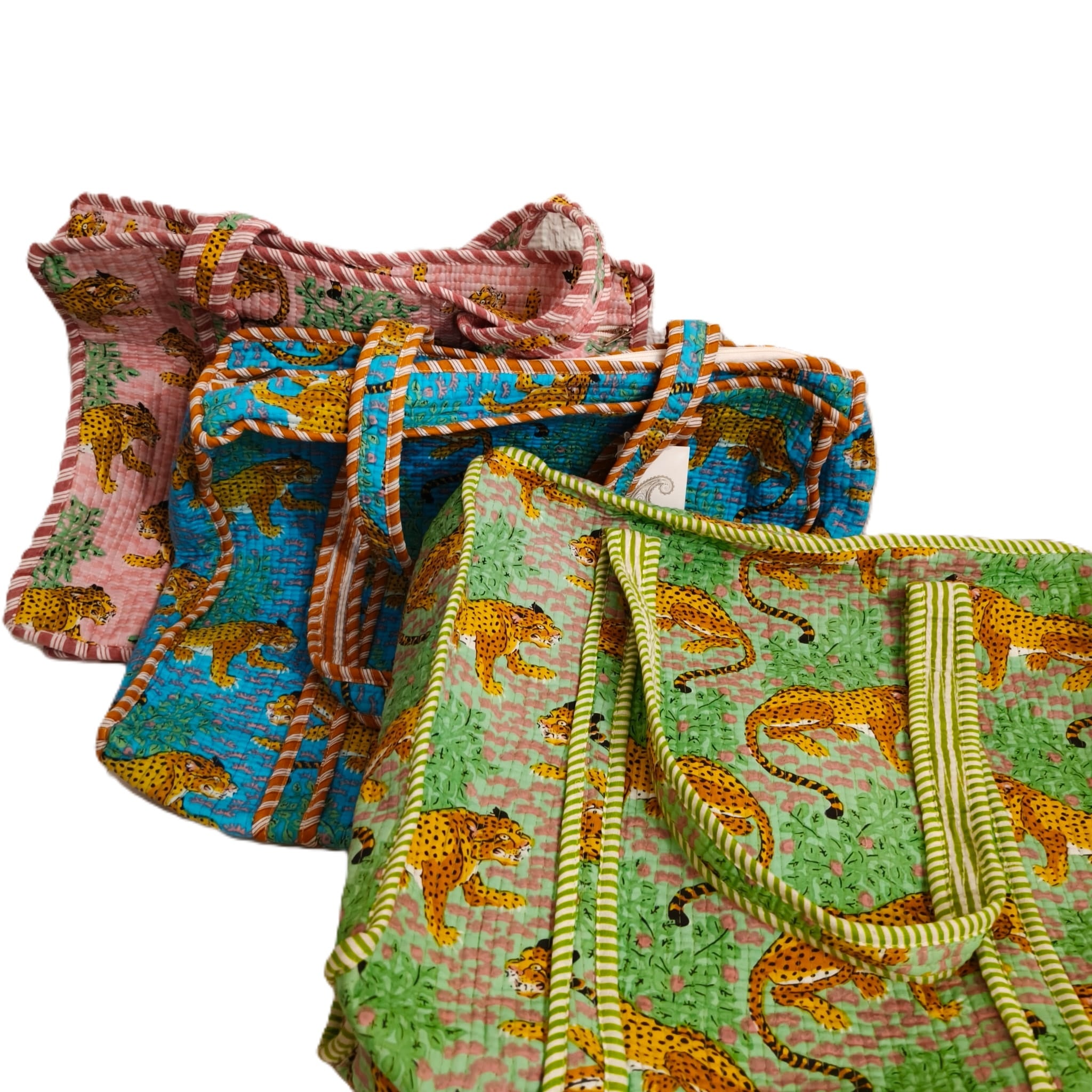 Bolso Tote Acolchado Tigres (44x44 cm)