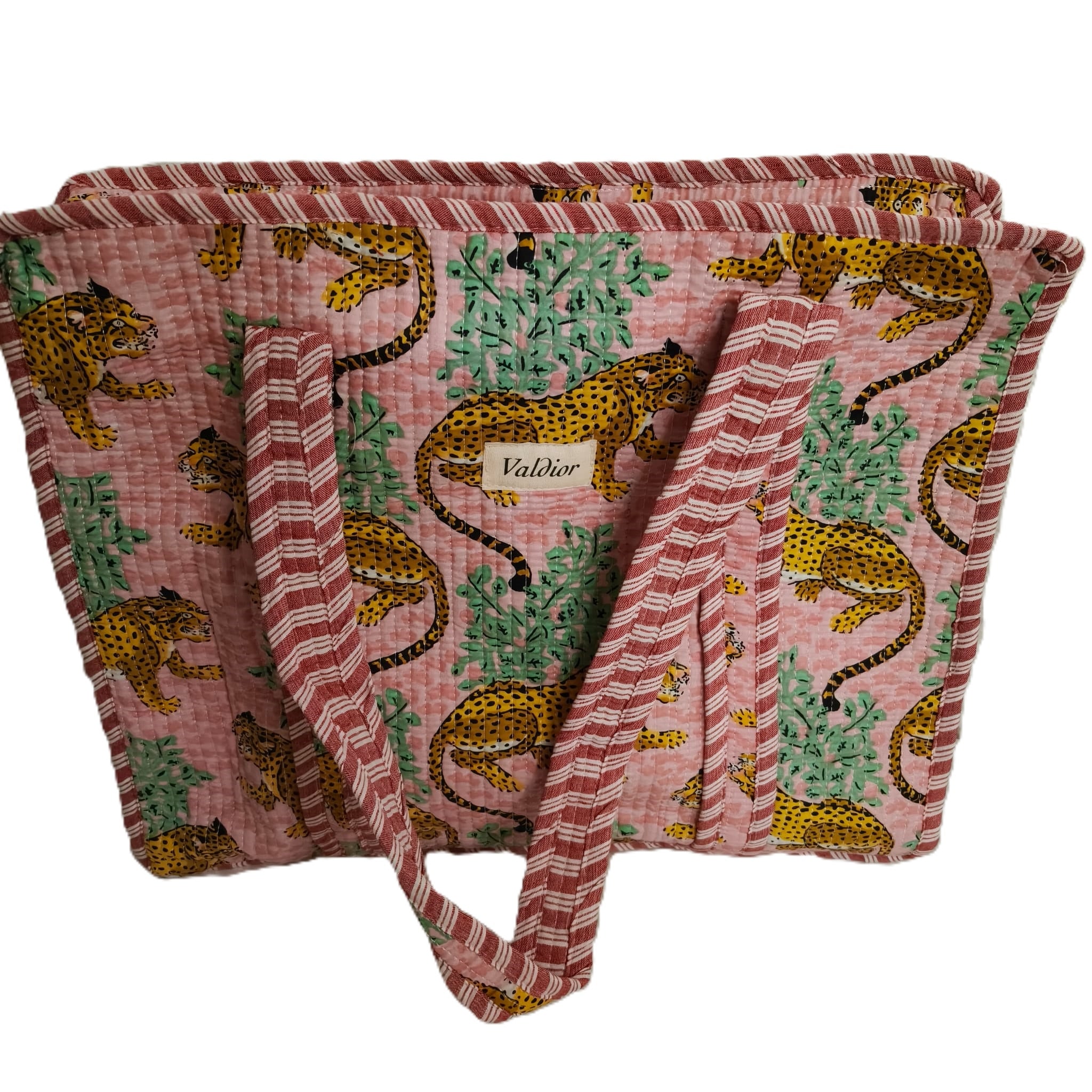 Bolso Tote Acolchado Tigres (44x44 cm)