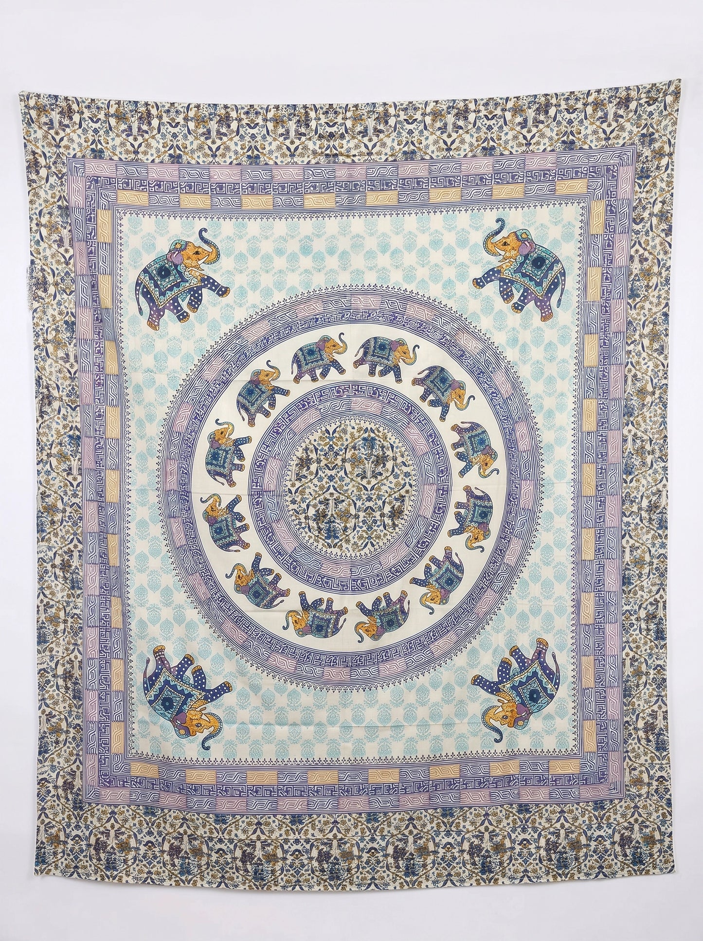 Tapiz elefantes rueda Varios Colores 210x240