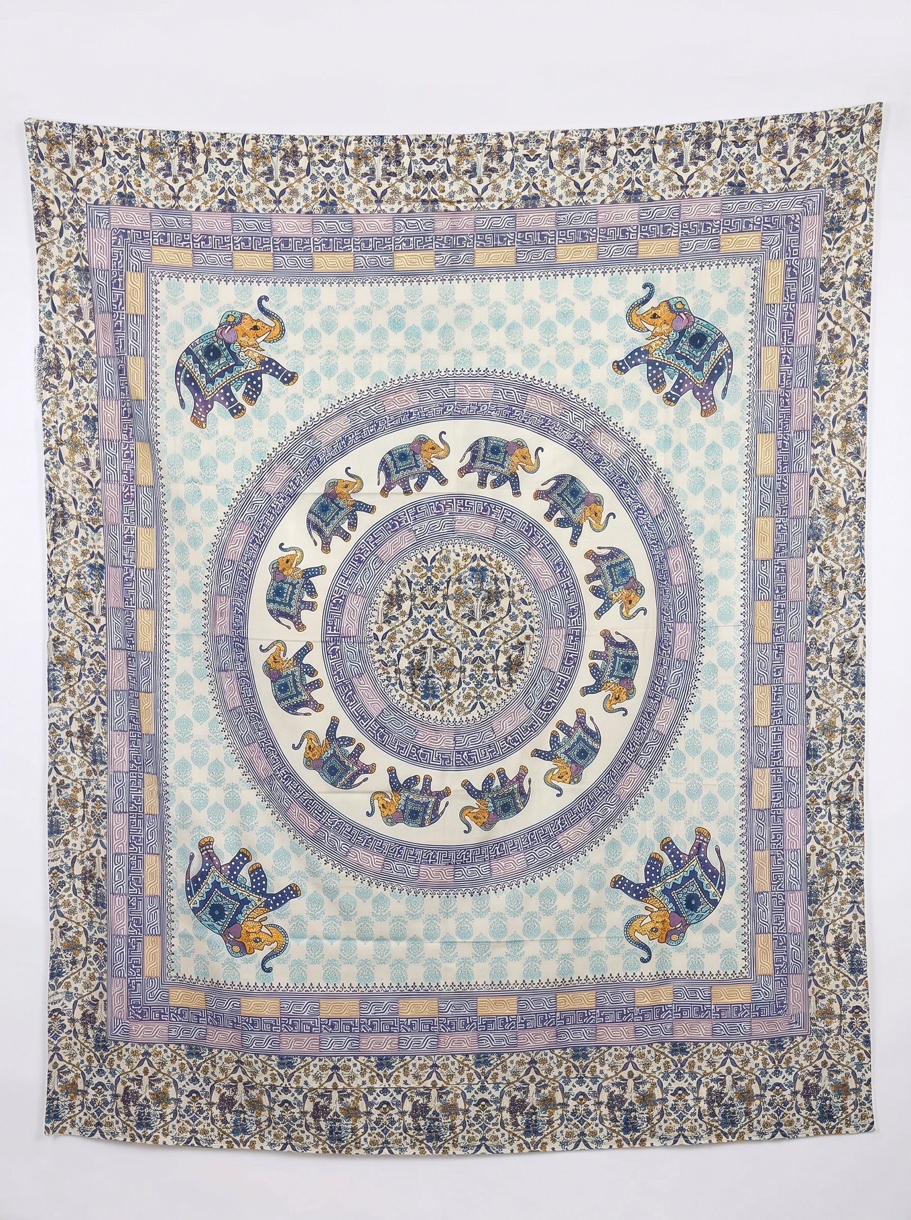 Tapiz elefantes rueda Varios Colores 210x240