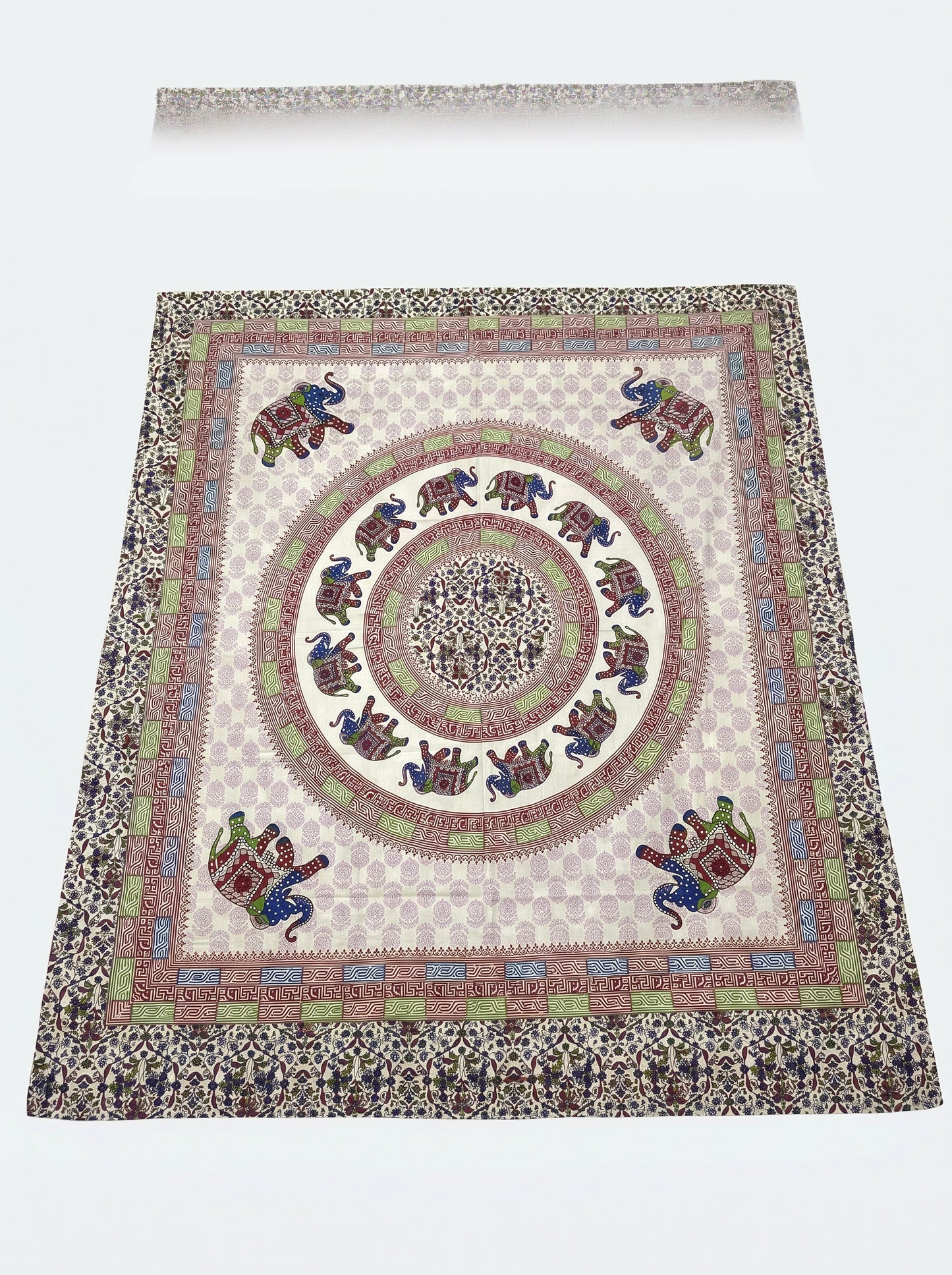 Tapiz elefantes rueda Varios Colores 210x240