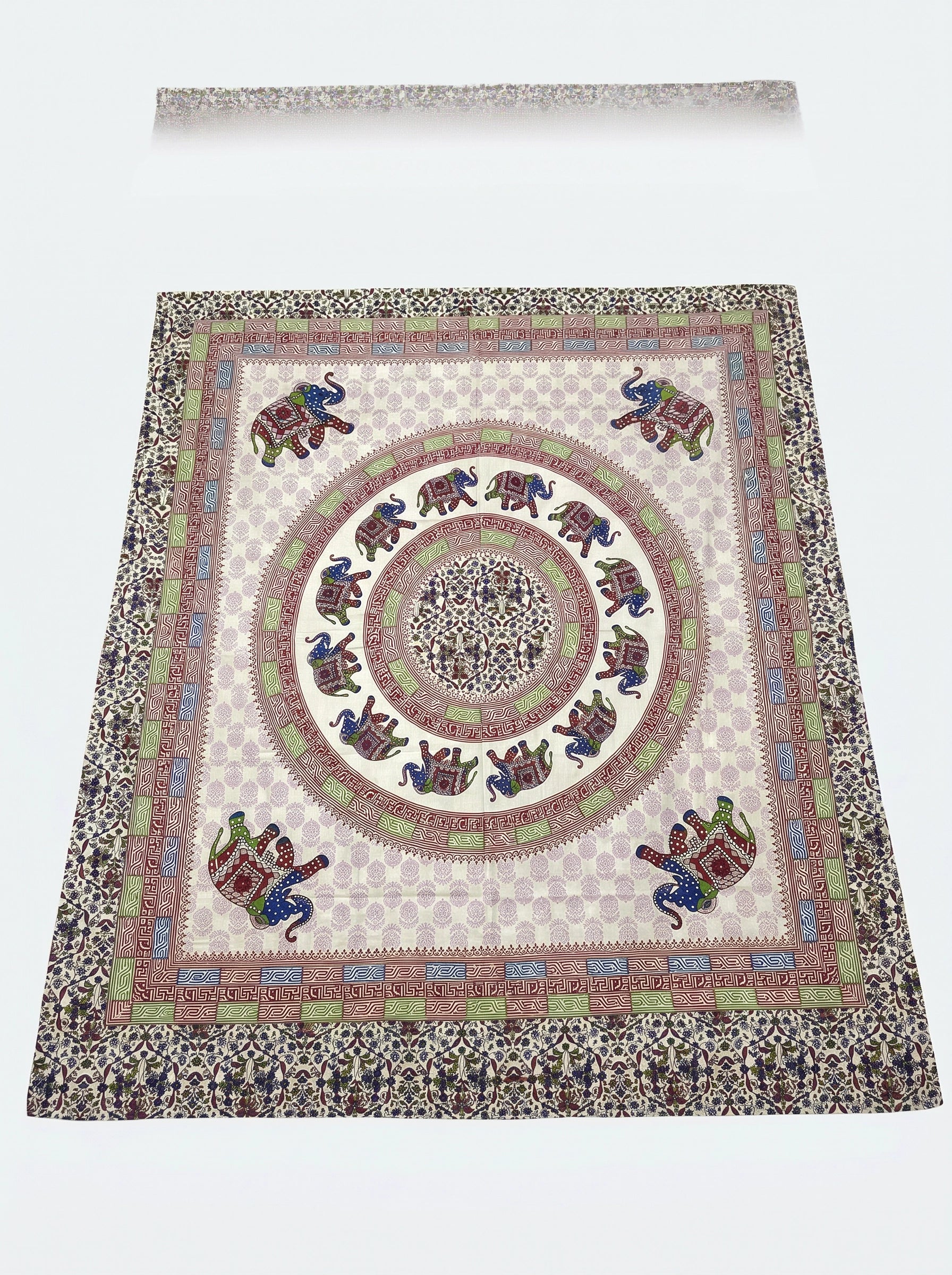 Tapiz elefantes rueda Varios Colores 210x240