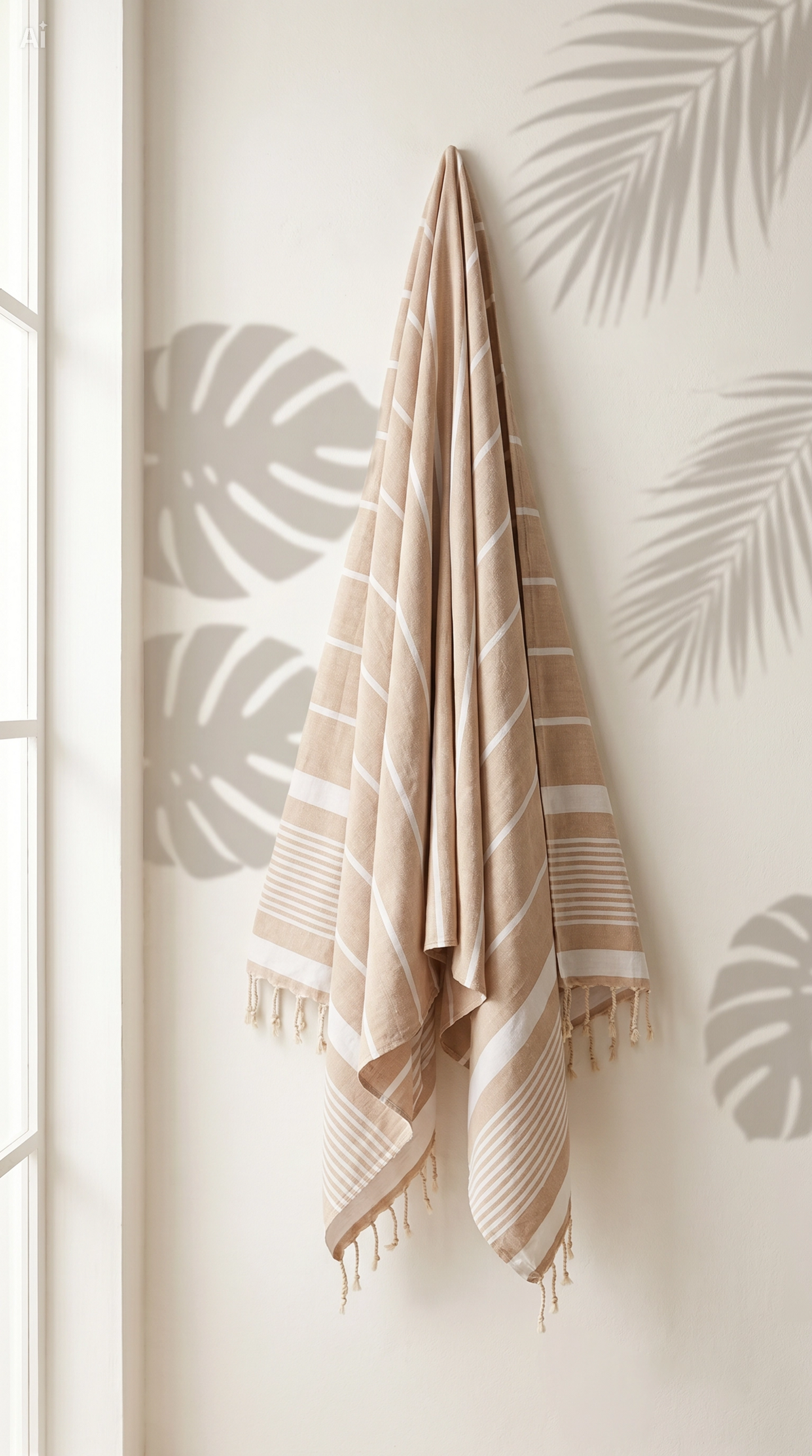 Toalla Beige de 1x1,80