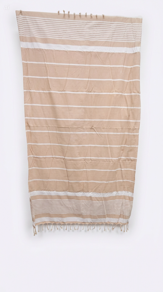 Toalla Beige de 1x1,80