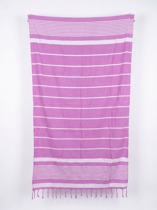 Toalla Rosa 1x1,80